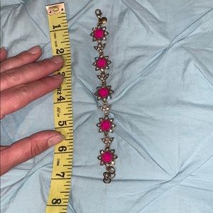J CREW vintage magenta bracelet